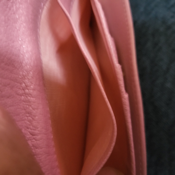 Miu Miu Two-tone Madras Bow Wallet - Picture 10 of 12